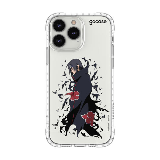 Capinha para celular Naruto - Itachi Corvos