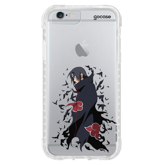 Capinha para celular Naruto - Itachi Corvos