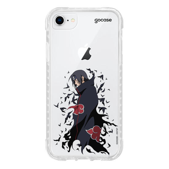 Capinha para celular Naruto - Itachi Corvos