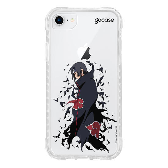 Capinha para celular Naruto - Itachi Corvos