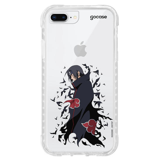 Capinha para celular Naruto - Itachi Corvos