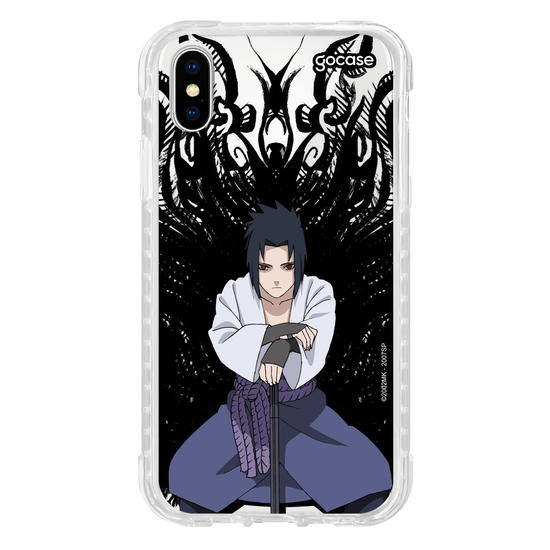 Capinha para celular Naruto - Uchiha Sasuke