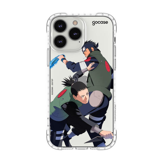 Capinha para celular Naruto - Shikamaru e Asuma