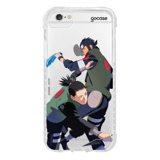 Capinha para celular Naruto - Shikamaru e Asuma