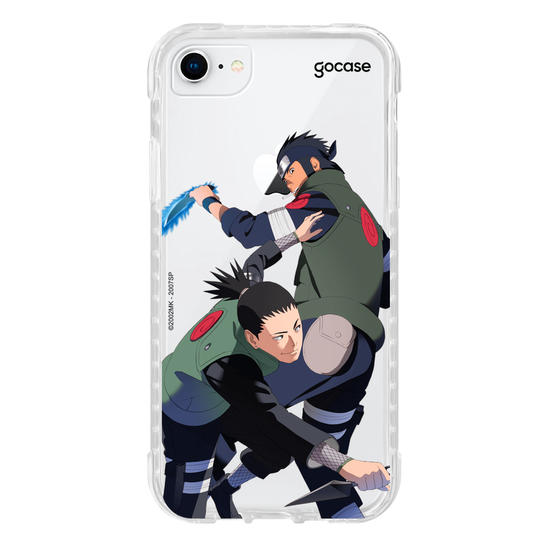 Capinha para celular Naruto - Shikamaru e Asuma