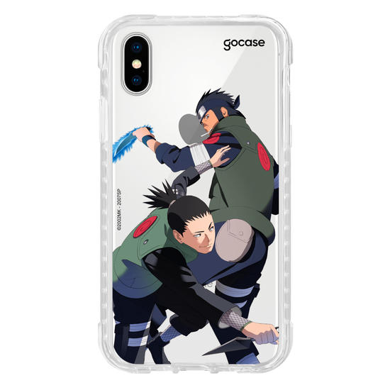 Capinha para celular Naruto - Shikamaru e Asuma