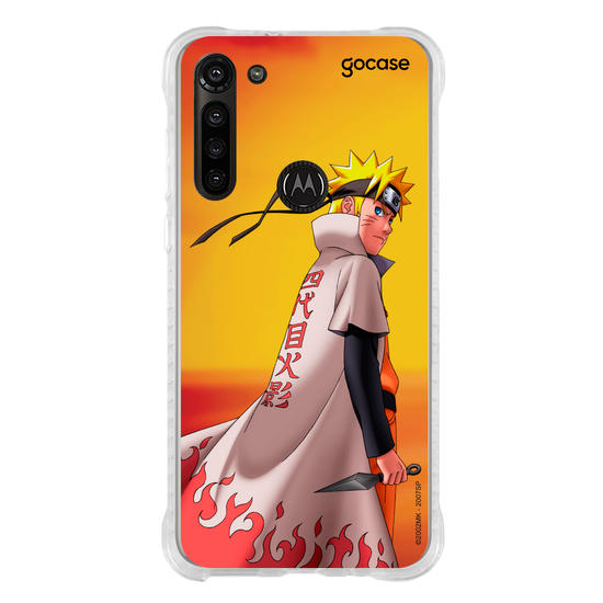 Capinha para celular Motorola Moto G8 Power Naruto - Nuvens