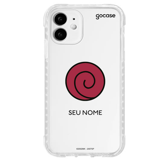 Capinha para celular Naruto - Uzukmaki Clan Clean