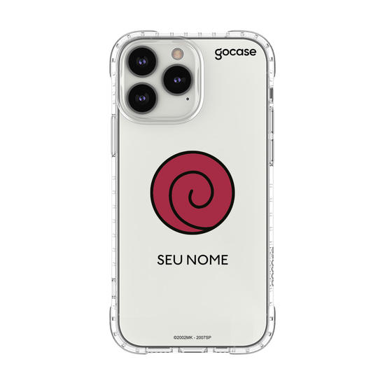Capinha para celular Naruto - Uzukmaki Clan Clean