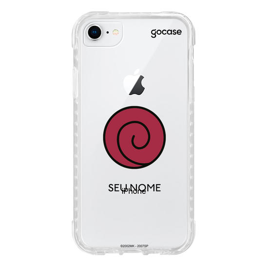 Capinha para celular Naruto - Uzukmaki Clan Clean