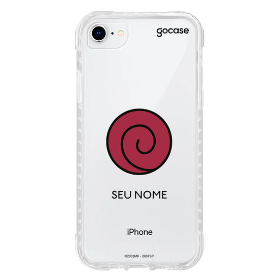 Capinha para celular Naruto - Uzukmaki Clan Clean