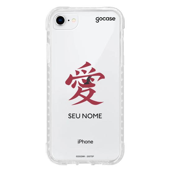 Capinha para celular Naruto - Gaara Clean