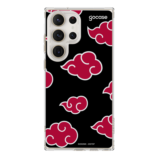 Capinha para celular Naruto - Nuvens Akatsuki