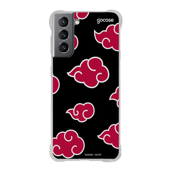 Capinha para celular Naruto - Nuvens Akatsuki