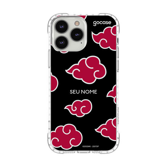 Capinha para celular Naruto - Nuvens Akatsuki