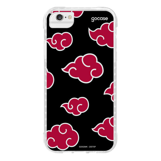 Capinha para celular Naruto - Nuvens Akatsuki