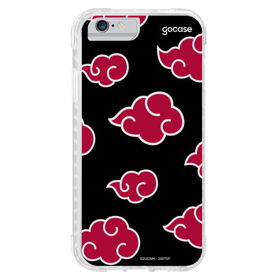Capinha para celular Naruto - Nuvens Akatsuki
