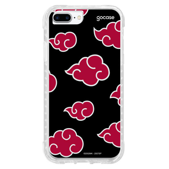 Capinha para celular Naruto - Nuvens Akatsuki