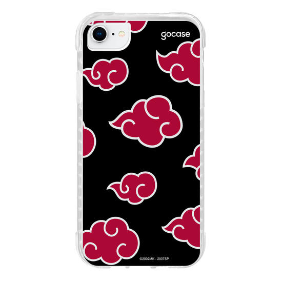 Capinha para celular Naruto - Nuvens Akatsuki