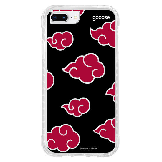 Capinha para celular Naruto - Nuvens Akatsuki