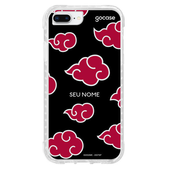 Capinha para celular Naruto - Nuvens Akatsuki