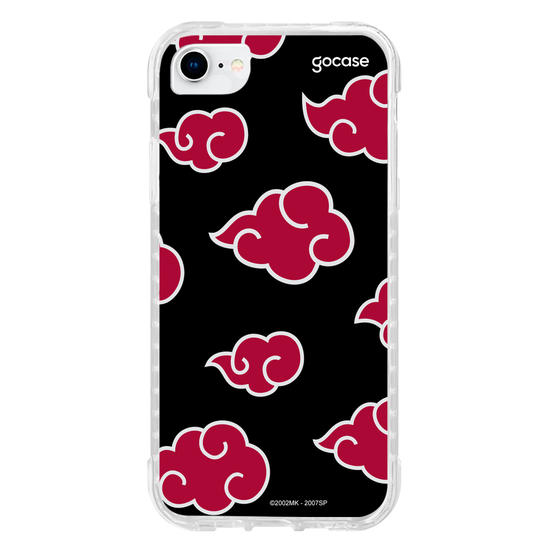 Capinha para celular Naruto - Nuvens Akatsuki