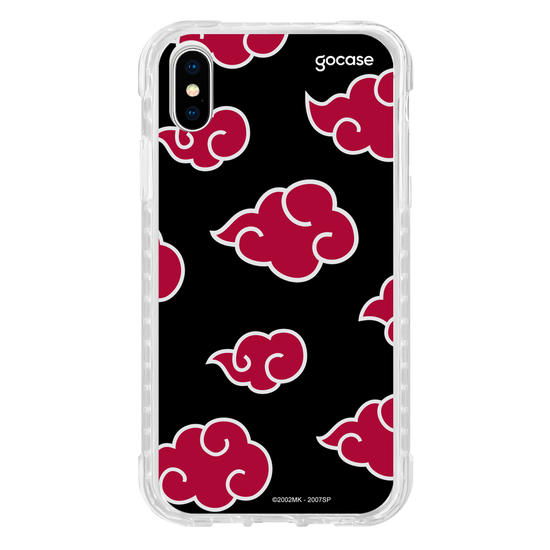 Capinha para celular Naruto - Nuvens Akatsuki