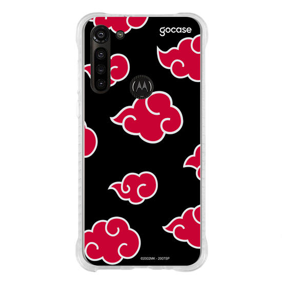 Capinha para celular Motorola Moto G8 Power Naruto - Nuvens