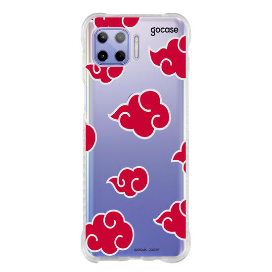 Capinha para celular Motorola Moto G 5G Plus Naruto - Nuvens