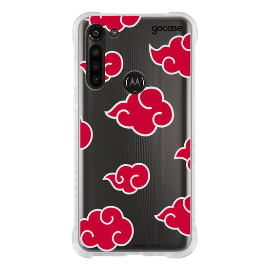 Capinha para celular Motorola Moto G8 Power Naruto - Nuvens