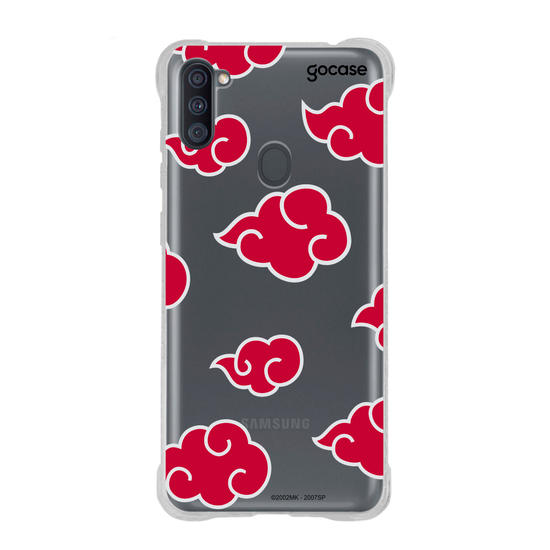 Case Capinha para Celular Nuvens Akatsuki Naruto em Promoção na