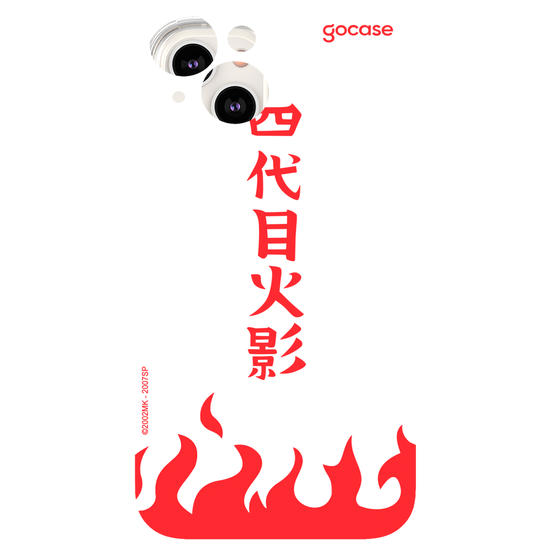 Capinha para celular Naruto - Manto de Hokage