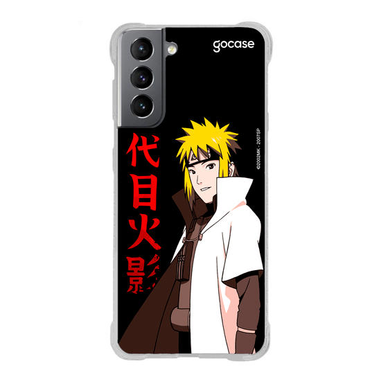 Capinha para celular Naruto - Minato, Relâmpago Amarelo