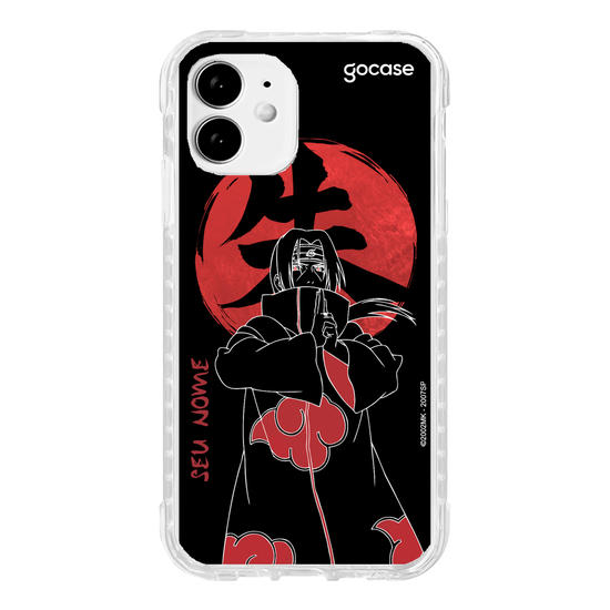 Capinha para celular Naruto - Nuvens Akatsuki