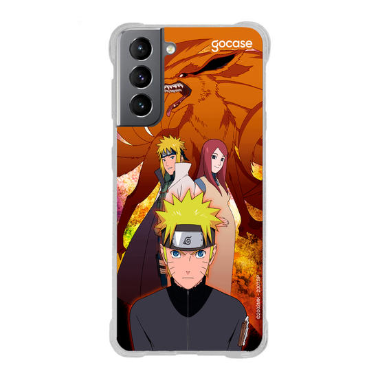 Capinha para celular Naruto - Família Uzumaki