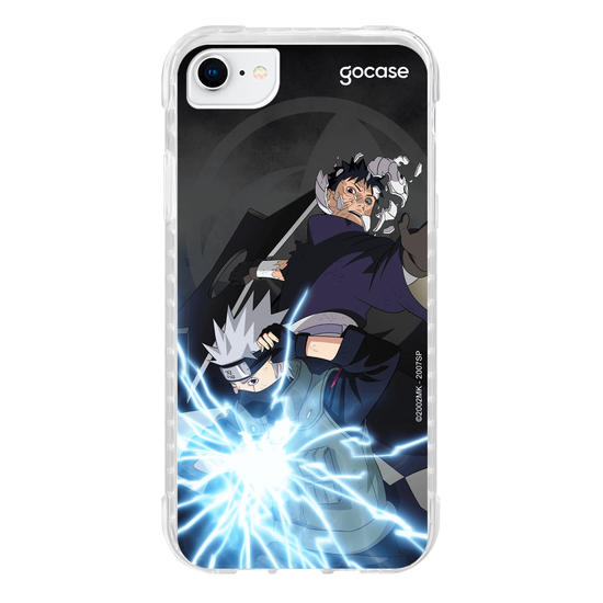 Capinha para celular Naruto - Obito e Kakashi