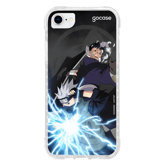 Capinha para celular Naruto - Obito e Kakashi