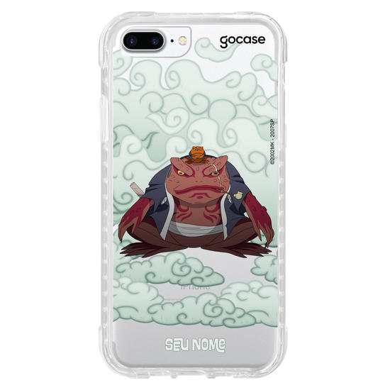 Capinha para celular Naruto - Gamabunta e Gamakichi