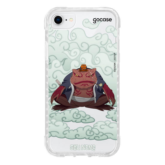 Capinha para celular Naruto - Gamabunta e Gamakichi