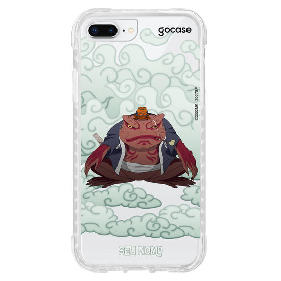 Capinha para celular Naruto - Gamabunta e Gamakichi