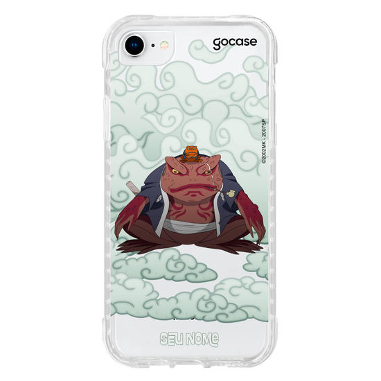 Capinha para celular Naruto - Gamabunta e Gamakichi