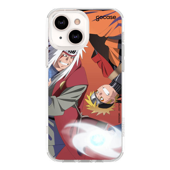 Capinha para celular Naruto - Naruto e Jiraya