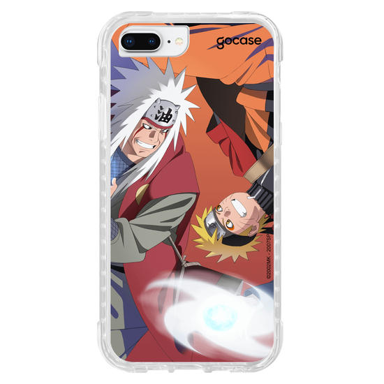 Capinha para celular Naruto - Naruto e Jiraya
