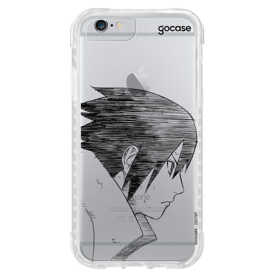 Capinha para celular Naruto - Sasuke Rascunho