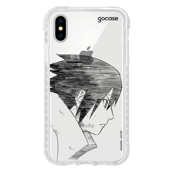 Capinha para celular Naruto - Sasuke Rascunho