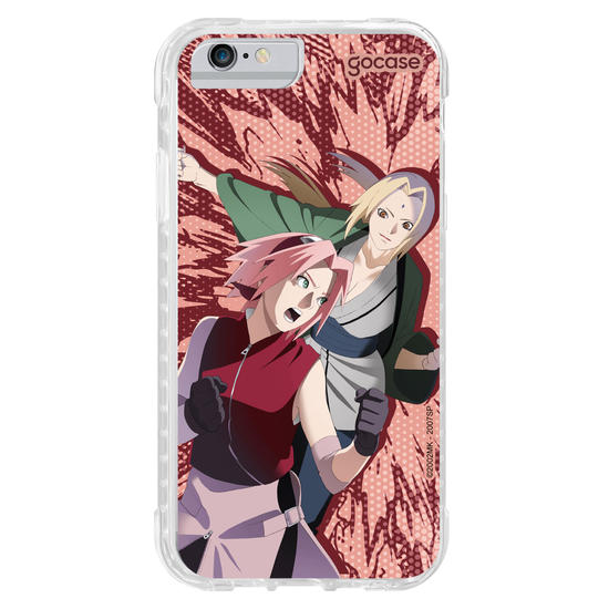 Capinha para celular Naruto - Sakura e Tsunade