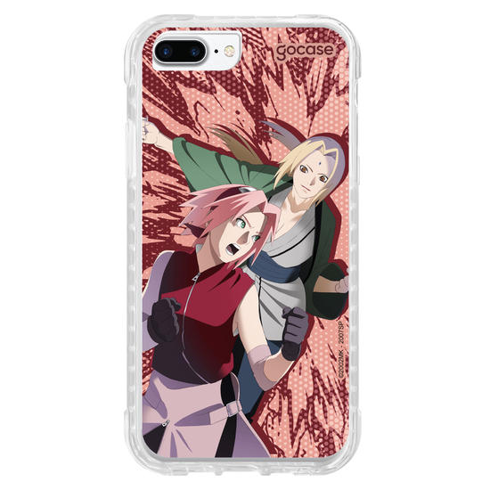 Capinha para celular Naruto - Sakura e Tsunade