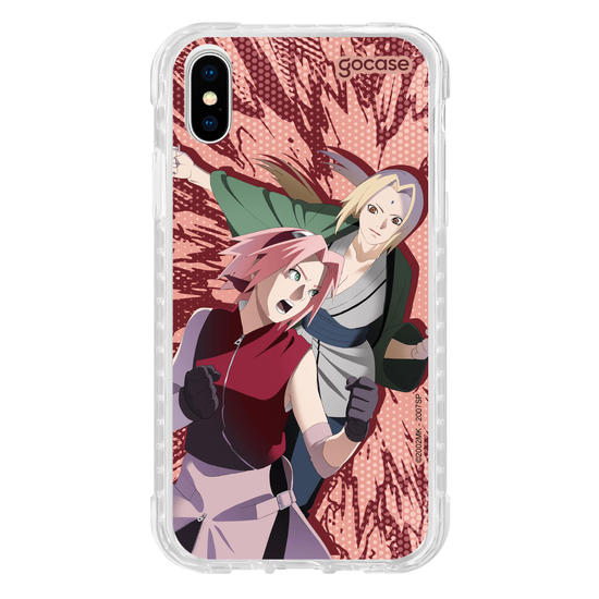Capinha para celular Naruto - Sakura e Tsunade