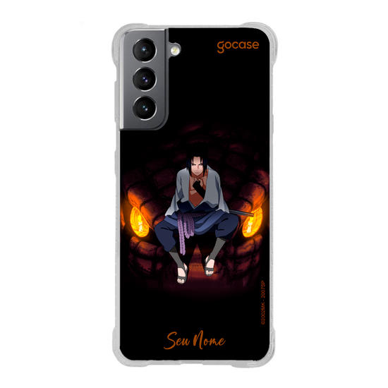 Capinha para celular Naruto - Sasuke e Aoda Capinha para celular Naruto - Sasuke e Aoda