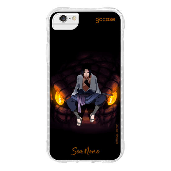 Capinha para celular Naruto - Sasuke e Aoda